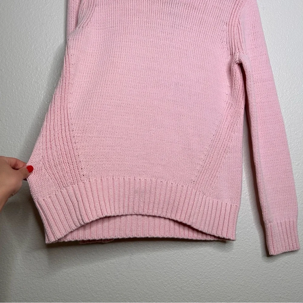 NWT J. Crew 1988 rollneck sweater pink small